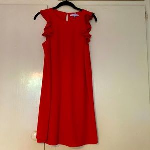 Cute Flowy Red Dress Size Medium